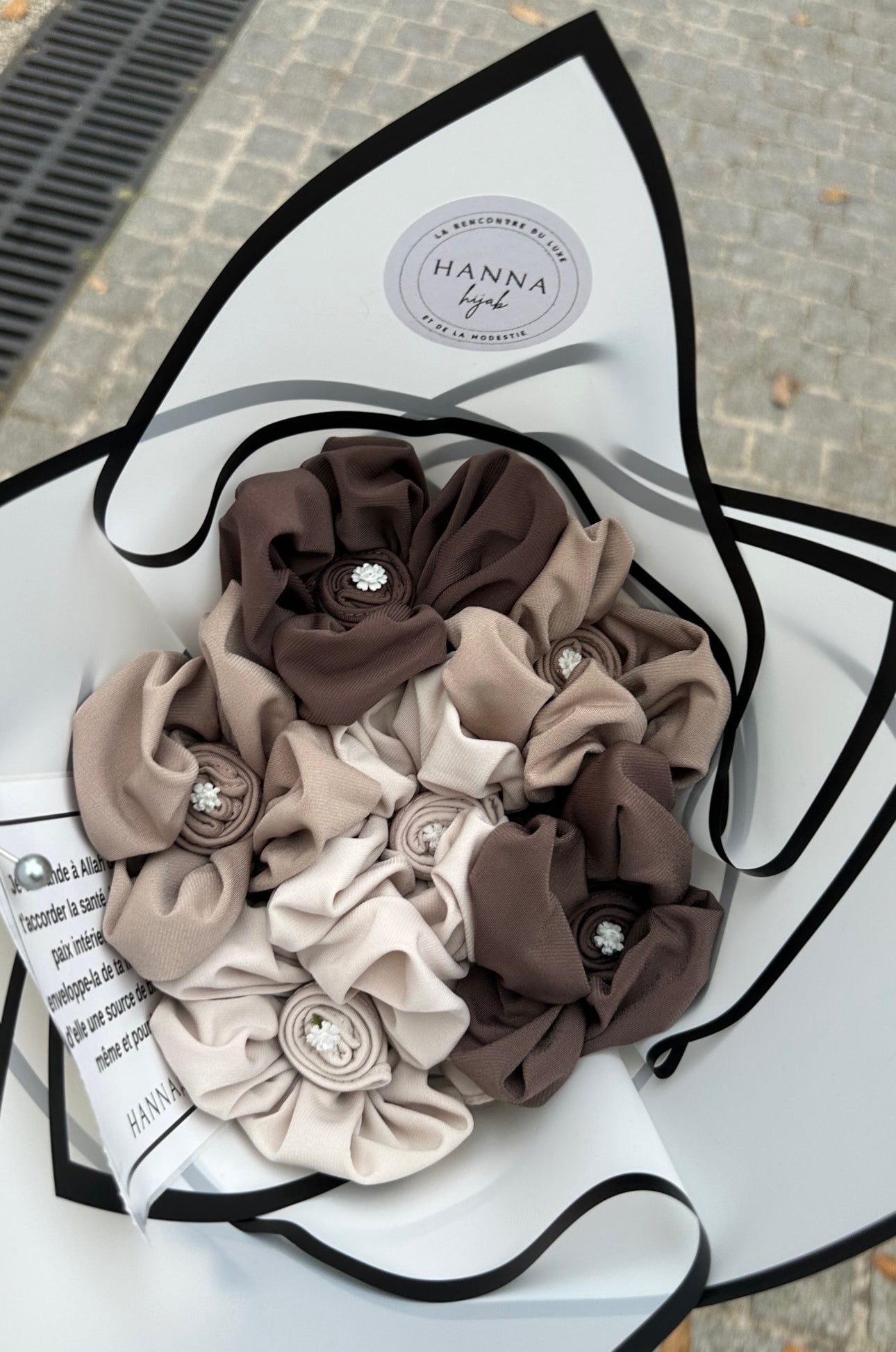Bouquet de Trois Hijabs - Personnalisable