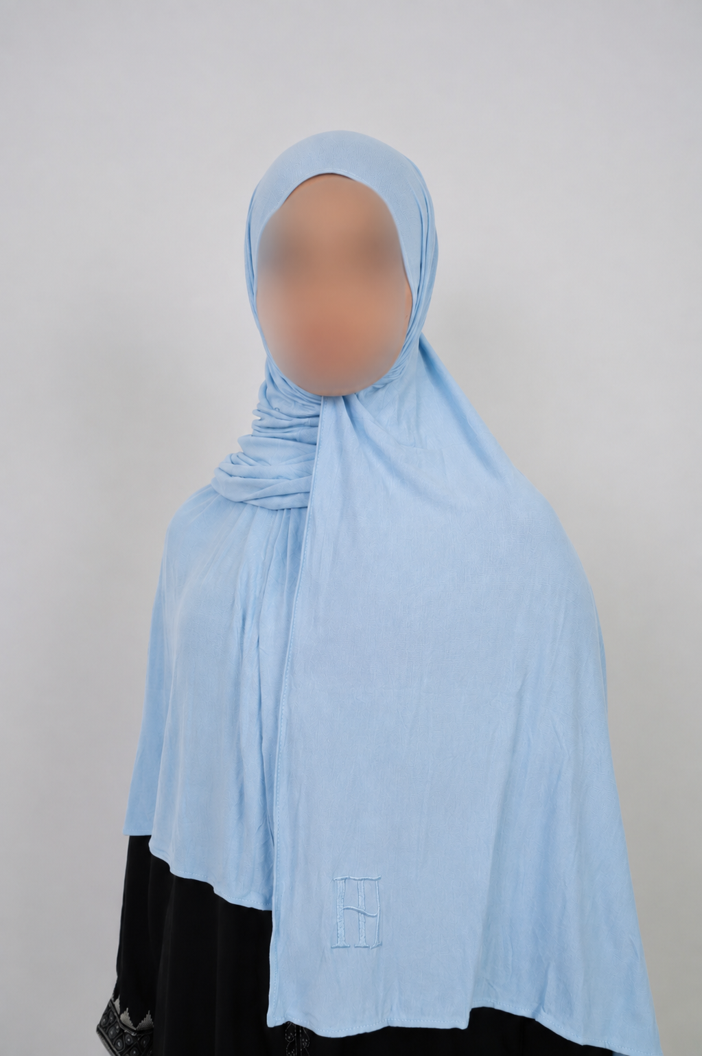 Jersey bamboo - Baby blue