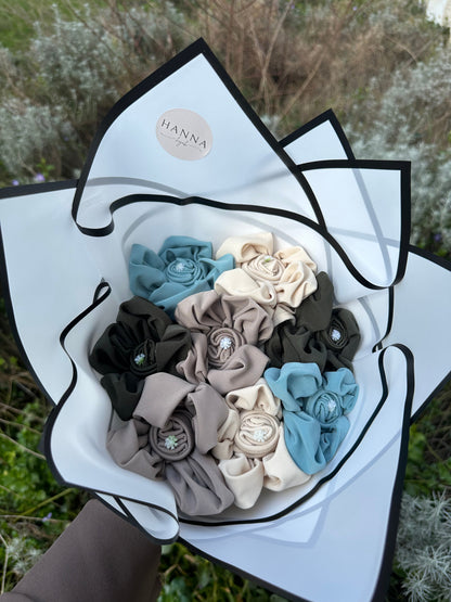Bouquet de Quatre Hijabs - Jersey premium luxe