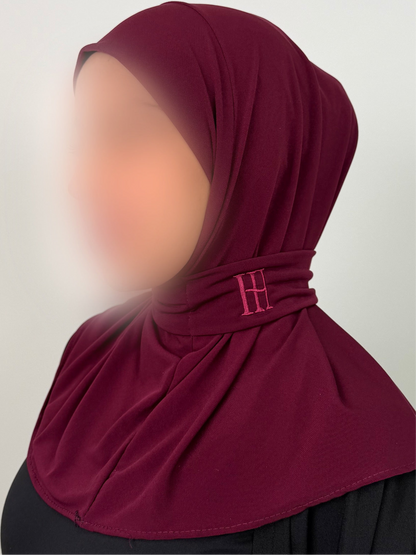 Cagoule Jersey Premium SIGNATURE – Prune