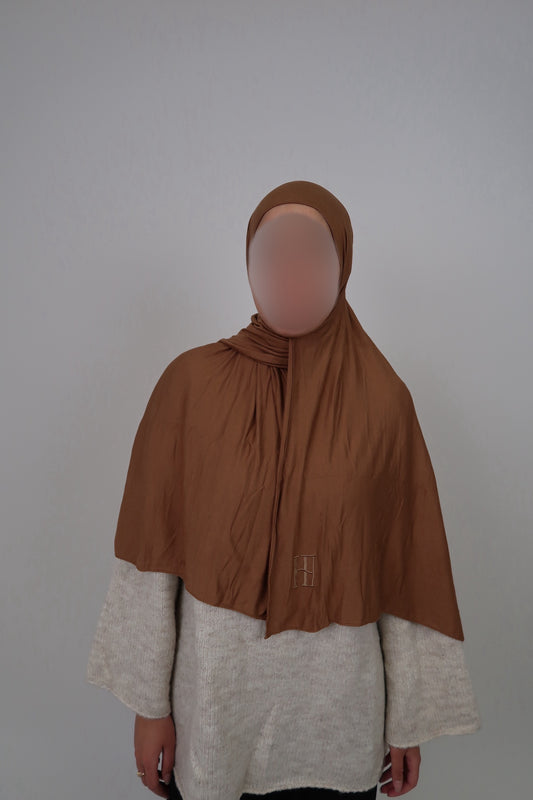 Jersey bamboo - Camel