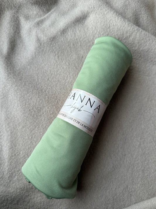 Jersey premium luxe à nouer ~ Vert pastel
