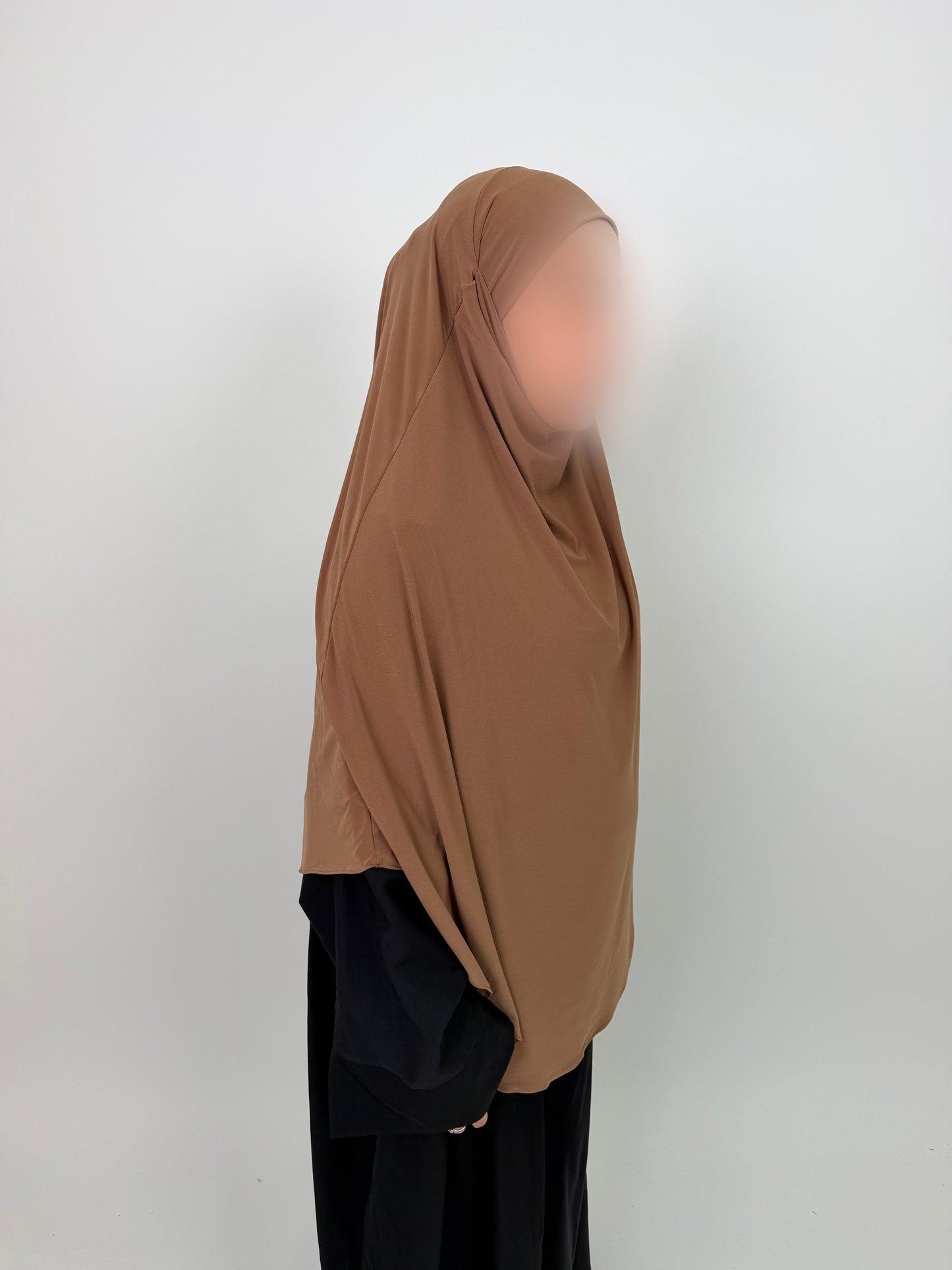 Khimar Jersey Premium luxe - Camel