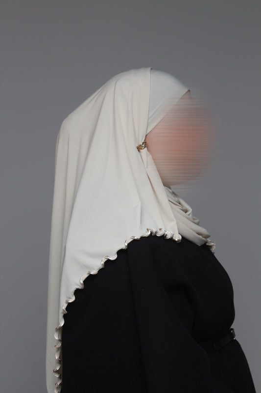 Jersey prenium luxe frisé - Beige