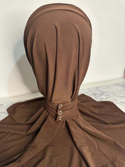Jersey premium luxe clip - Terracotta
