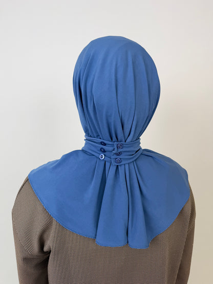 Cagoule Jersey Premium SIGNATURE – Bleu indigo