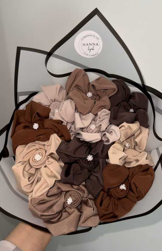 Bouquet de Cinq Hijabs - Personnalisable
