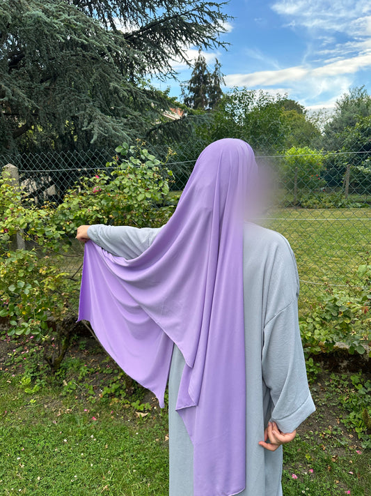 Jersey premium luxe à nouer ~ Lila