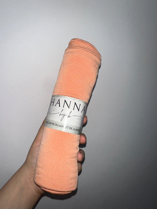 Jersey premium Luxe ~ Pêche foncé
