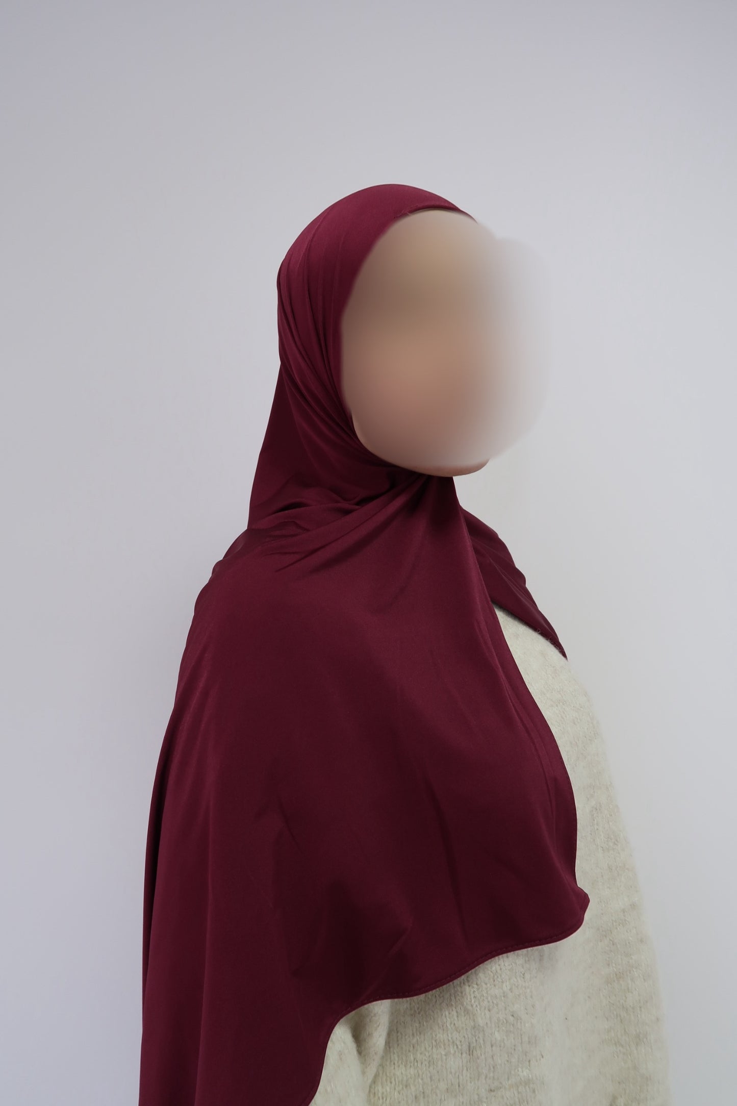 Jersey prenium satin - Raisin