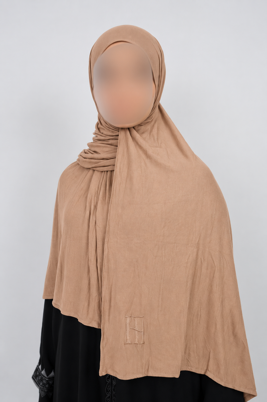 Jersey bamboo - Mandarine