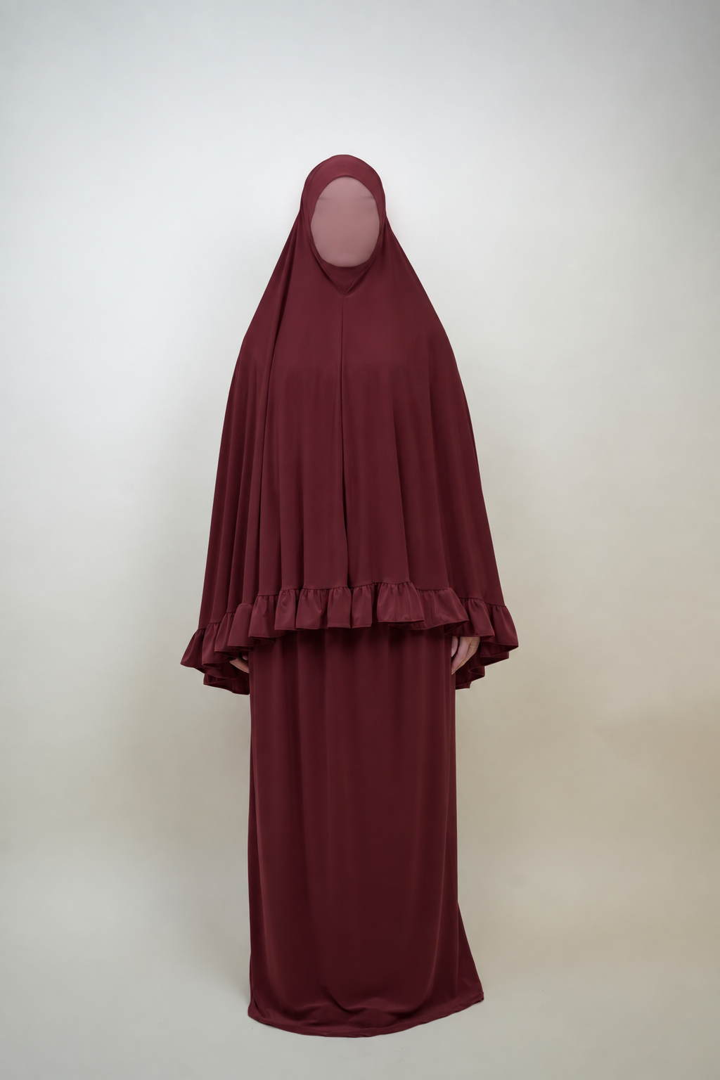 Robe de prière avec volants