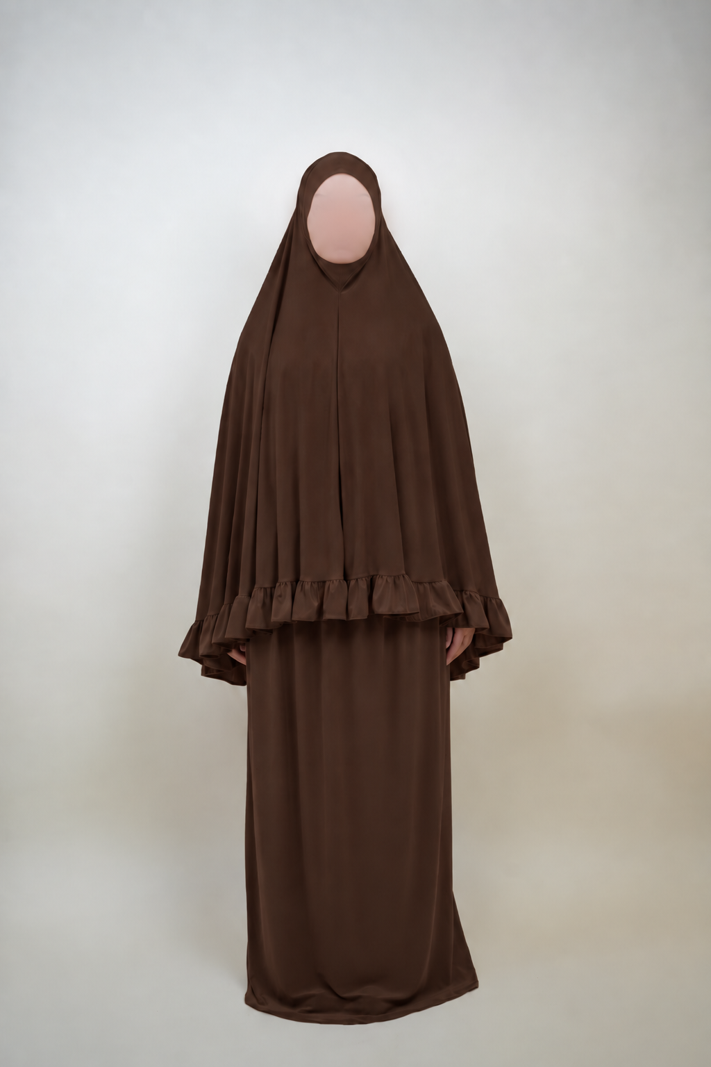 Robe de prière avec volants