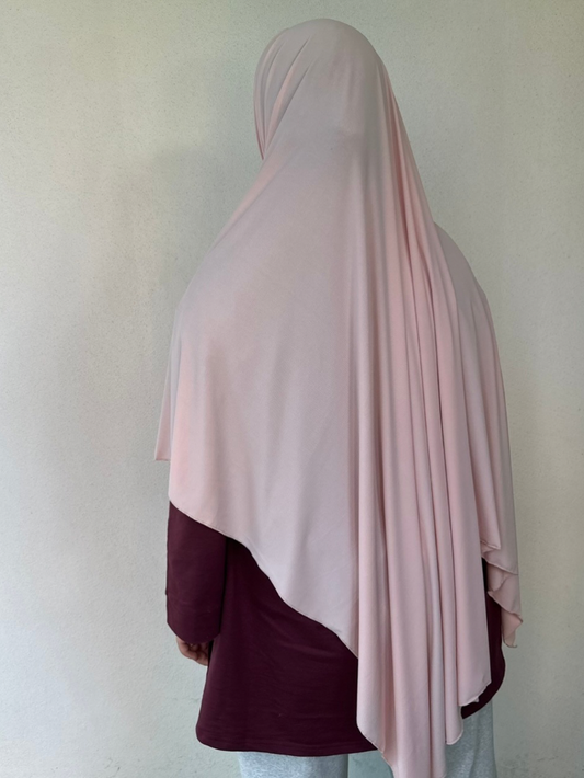 Jersey premium luxe à nouer ~ Mistyrose