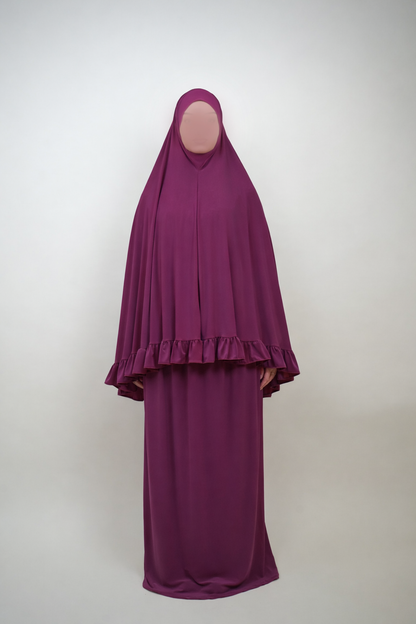 Robe de prière avec volants
