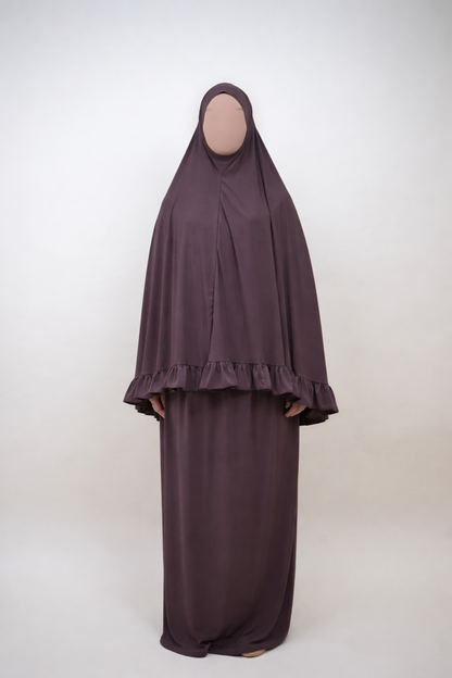 Robe de prière avec volants