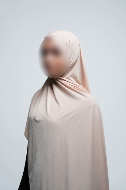 Jersey premium Luxe ~ Pêche clair