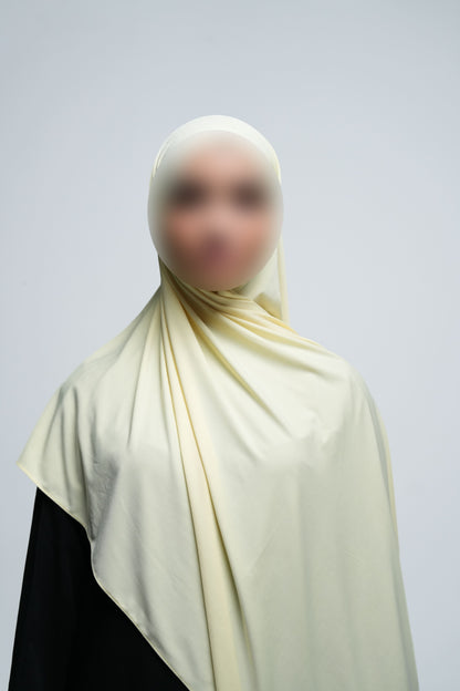 Jersey premium Luxe ~ Jaune pastel