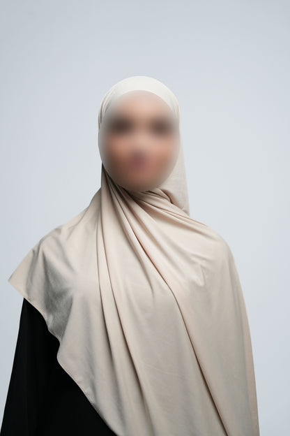 Jersey premium Luxe ~ Beige foncé