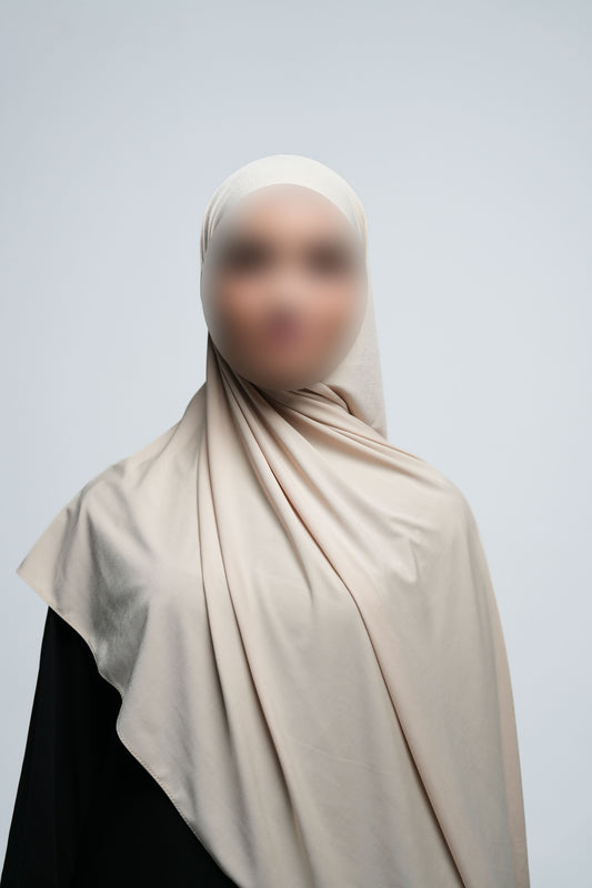 Jersey premium Luxe ~ Beige foncé