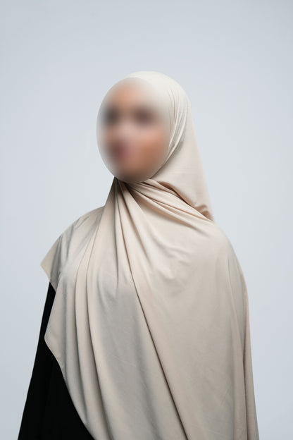 Jersey premium Luxe ~ Beige foncé